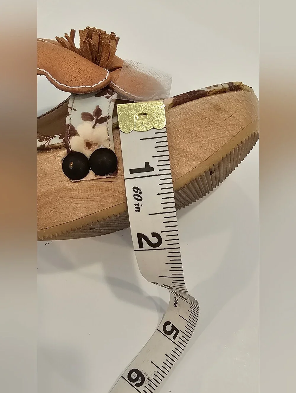 Y2K Early 2000s Steve Madden Charoo Flower Multi Chunky Platform Heels 6.5